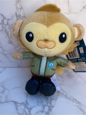 PAANI Octonauts Above & Beyond 8" Crew Stuffed Plush Macaque Monkey 2022 NWT